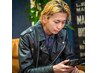 【再来】メンズカット+ブリーチ+カラー+4stepトリートメント｜#メンズサロン