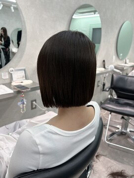 ジーニー 千葉(GENiE) 切りっぱなしボブ/韓国ボブ/顔周り/千葉【白井愛海】