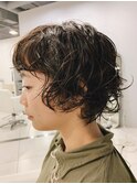 ワイドバング/ウェーブミディアム[表参道/原宿駅］