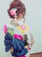 アクティフ(actif)の写真/【早朝受付OK/名駅徒歩3分/友達同士OK】お祭り/花火大会で夏を満喫☆大人の浴衣着付け+ヘアセット￥9900♪