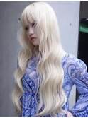 【表参道】抜きっぱなしブロンド、ケアブリーチ、スーパーロング