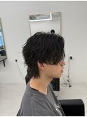 サーフカール フェザーパーマ メンズパーマ