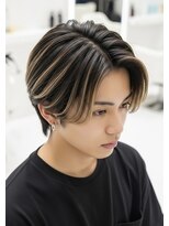 バース 梅田中崎町店(BIRTH)&nbsp;ハイライトミルクティーカラーバレイヤージュ