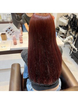 リル バイ フレイムス 川口(Lilou by Frames) チェリーレッド