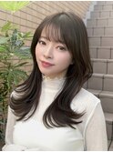 ２0代30代40代/レイヤーカット/大人韓国ヘア/顔まわりカット