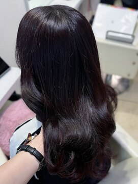 ユーフォリア 池袋東口駅前店(Euphoria) 【Euphoria/Miku】艶カラー/暖色カラー/トリートメント/韓国ヘア