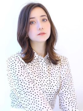 オーロ 塚口店(ORO) 外ハネココアベージュクラゲヘアー