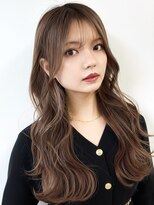 アフロート ディル(AFLOAT D'L) 大人可愛い薄めシースルーバング小顔顔まわりレイヤーカット