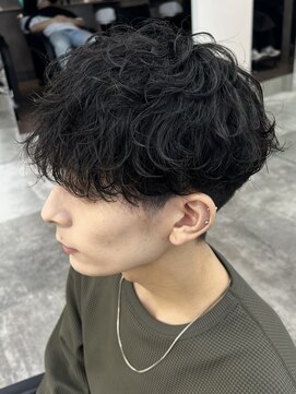 フィフス 仙台(fifth) 仙台緩め波巻きツイストスパイラルパーマシャドウパーマ刈り上げ