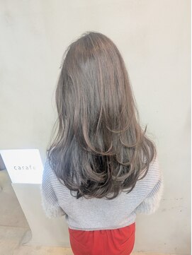 カラフェ(carafe) レイヤーカット　髪質改善カラー