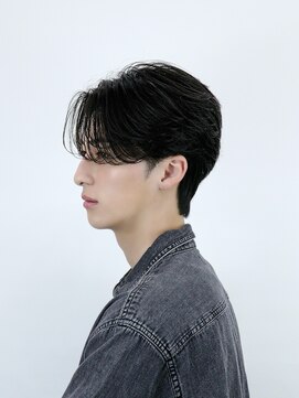 オーシャントーキョー 大阪(OCEAN TOKYO) 韓国ヘアカルマパーマコンマバングセンターパートフェザーパーマ