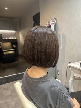 アグ ヘアー タルト 青葉通り店(Agu hair tart) 丸みボブ