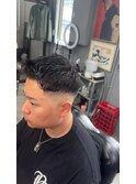アップバングショート