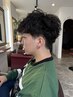 【男性人気NO3】カット+10分スパ+眉毛カット¥7,050