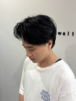 ウォルト(walt)&nbsp;栄 メンズ 毛流れセンターパート 黒髪ショート