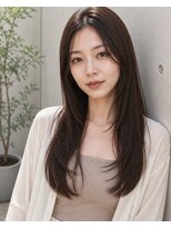 テーラヘアー 葛西店(TELA HAIR)&nbsp;【ナチュラルストレート×艶ブラウン】