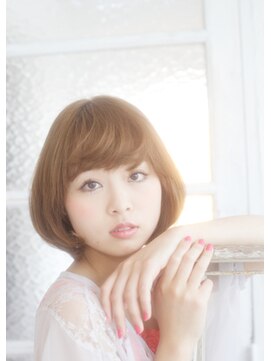 ユアーズ ヘアー 新宿EAST(youres hair) 【カットだけで可愛くなれる】ひし形シルエットのスウィートボブ