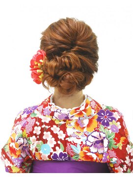 ゲッカビジン(GEKKABIJIN) 卒業式袴のアップスタイル《ヘアセット&着付 GEKKABIJIN》