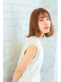 【joemi　新宿】無造作カールボブディ◇インナーカラー　近江