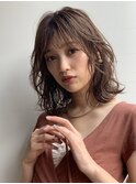 外ハネミディ&スターダストアッシュ
