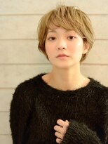 ベック ヘアサロン(BEKKU hair salon) 女性らしさが溢れるセミウェットな束感♪毛先パーマショート