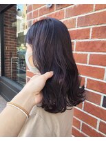 シェノン 梅田(CHAINON)&nbsp;小顔カット×ハイライトカラー×ラベンダーカラー