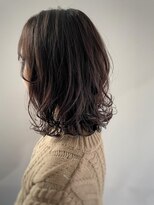 エル セルカ 高田馬場(el CERCA)&nbsp;簡単スタイリング グレージュ×愛されミディ【elCERCA高田馬場】