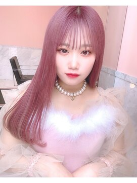 ルイ(LOUIS) 【 LOUIS 】韓国ヘア ピンクベージュ