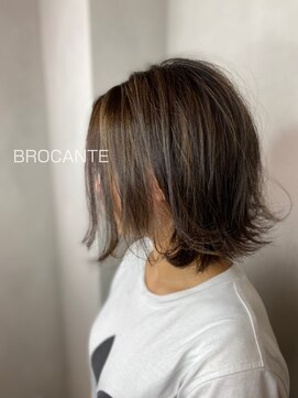 ラトリエ ブロカント 立川北口店(L'atelier BROCANTE) シークレットハイライト　外ハネ