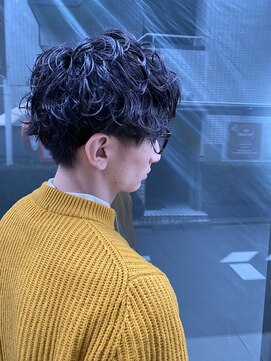 ヒロギンザ 銀座一丁目店(HIRO GINZA) スパイラルパーマ×センターパート