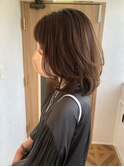 ミディアムレイヤーボブ