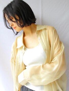 ソヨン 名古屋店(SOYON) ストカール 黒髪 Aラインボブ