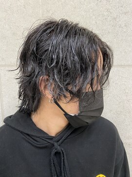 ヘアースタジオ シーオーイー(hair studio C-O-E) 色気ありまくり波パーママッシュウルフ！