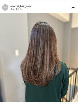 ニュートラル(neutral) 【neutral】バレイヤージュ