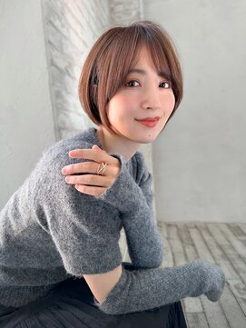 ジョエミバイアンアミ(joemi by Un ami) 【joemi】大人愛されナチュラルショートボブスタイル(小倉太郎)