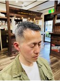 MEN’S HAIRハイライトマッシュパーマ〈理容室〉東浦和メンズ