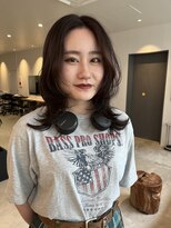 カイラ(KAILA)&nbsp;ウルフカットボブレイヤーカットミディアムレイヤーショートボブ