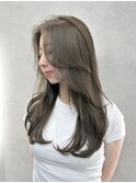 オリーブベージュブラウンカラーレイヤーカット【chisato指名】
