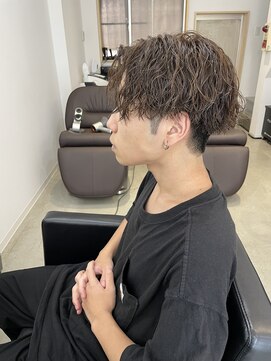 ザワン(The one) ツイスパ×ブラウンカラー×トリートメント