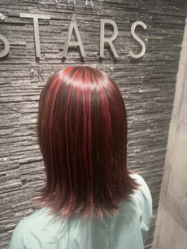 スターズ 川越店(STARS) ピンクメッシュ