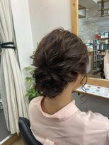 ヘアメイク ゼロサンヨンゴ(Hair Make 0345)&nbsp;ルーズシニヨン