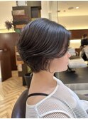ハンサムショートスタイルマッシュショートベリーショート