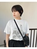 ショートヘア/ハンサムショート/ショートパーマ