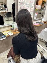 ヘアアンドメイク 心座(hair&make) グレージュ