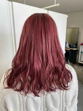 ヘアサロンレイディ(hair salon LADY[leidi]) ハイトーンピンク