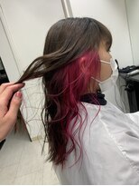 アイズ 渋沢(AIZU)&nbsp;インナーカラー/ブリーチ/ケアブリーチ