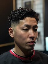 オトコデザイン(OTOKO DESIGN)&nbsp;サイドパート　パーマ　メンズ