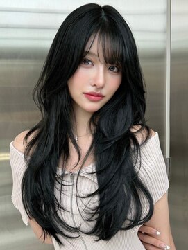 レディアル 渋谷(REDEAL) ワンホンヘア/韓国ヘア/ウルフ/前髪[レイヤーカット/渋谷]