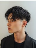 メンズパーマでイメージチェンジ