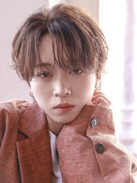 オーシャントーキョー サニー 原宿(OCEAN TOKYO Sunny) 韓国マッシュパーマニュアンスパーマセンターパートショート